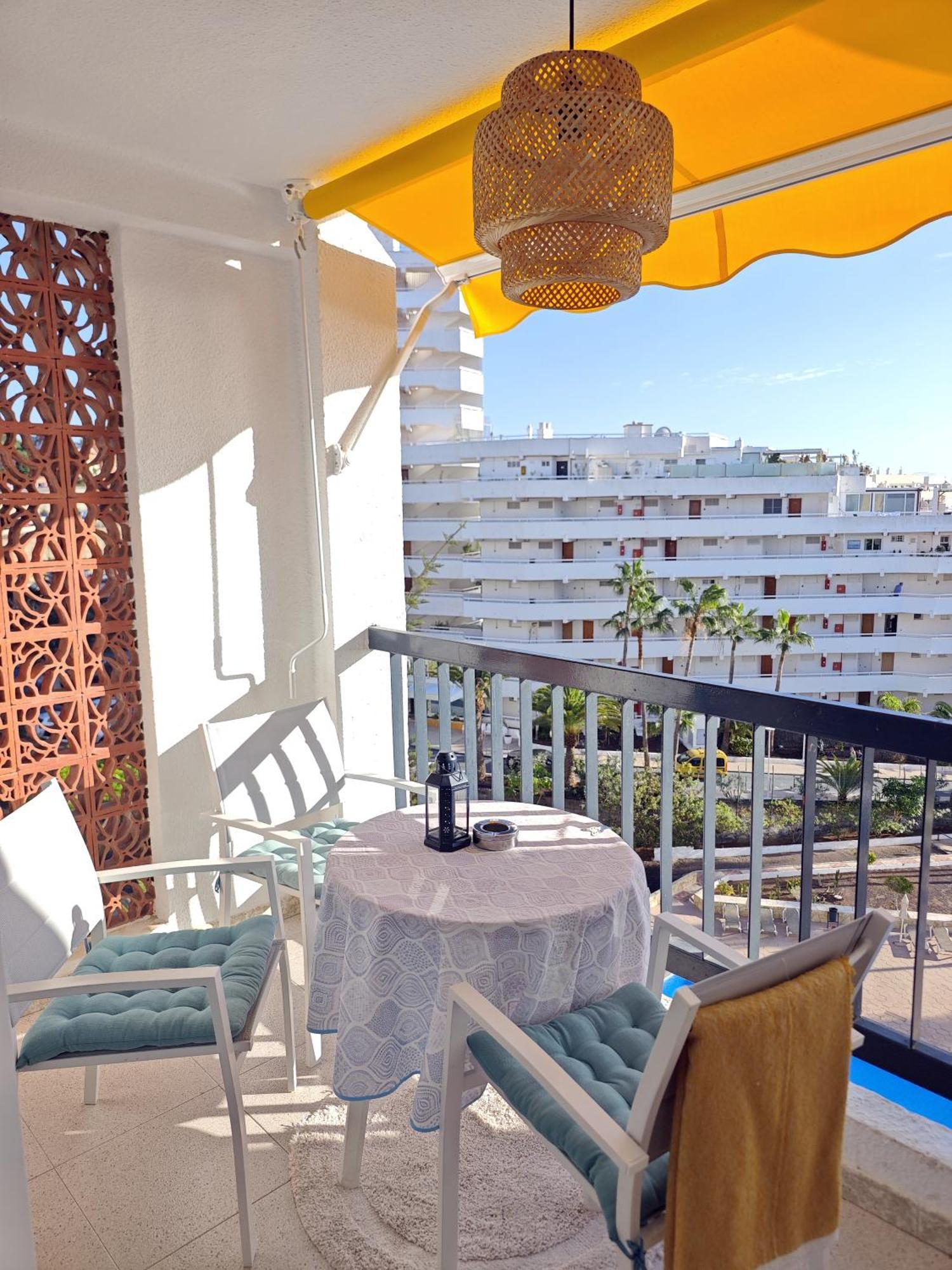 Blanco&Azul - Comfortable Ocean View Apartment Next To The Beach Playa de las Americas  Exteriér fotografie